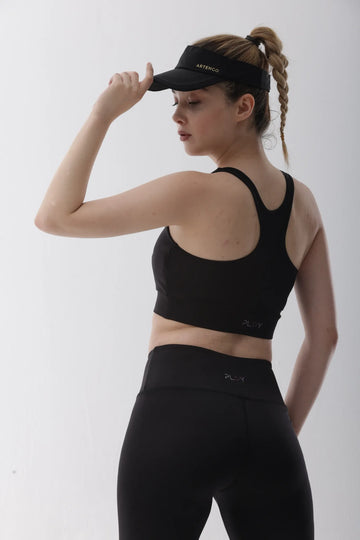 Polyester Tayt&Bra Takımı