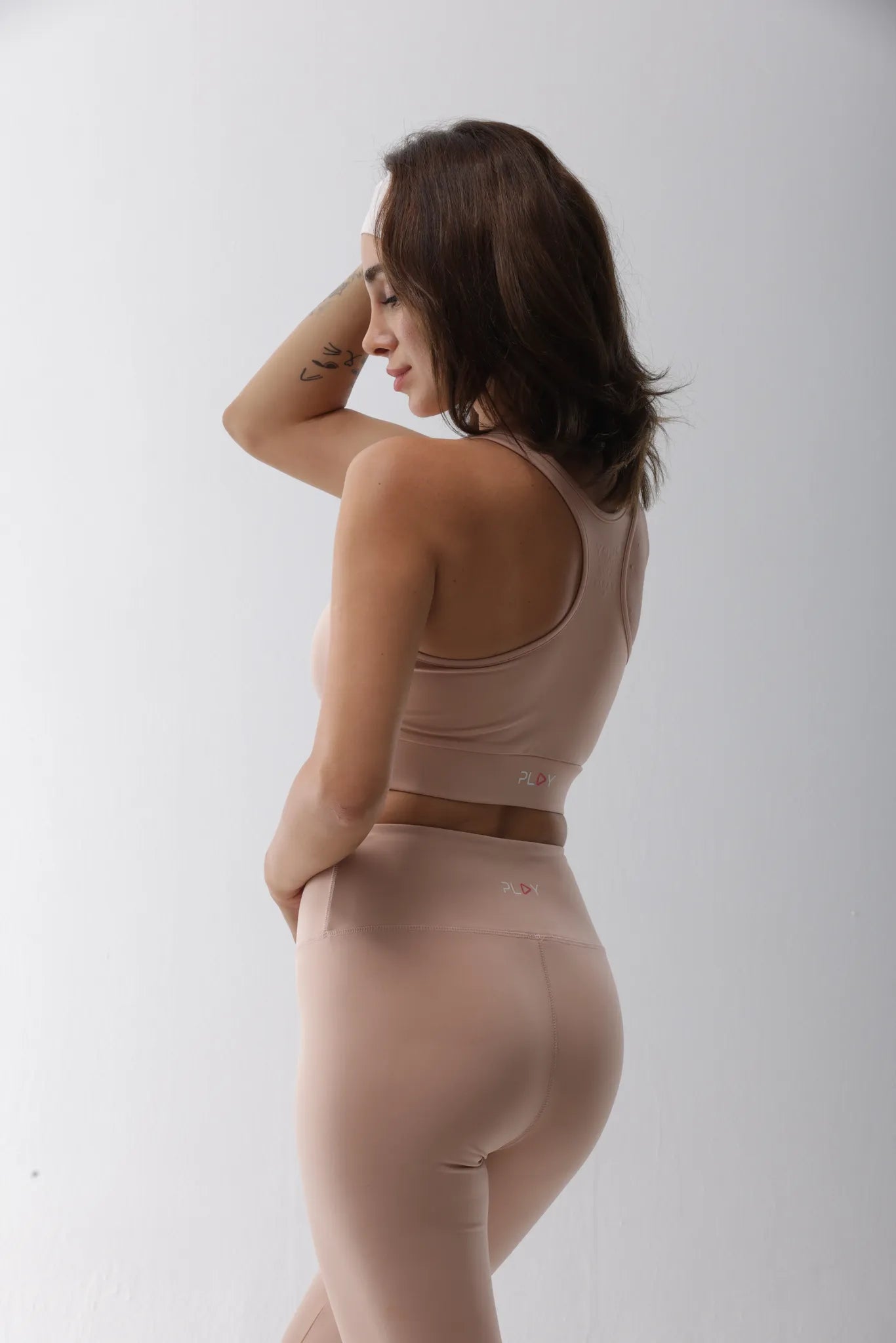 Polyester Tayt&Bra Takımı